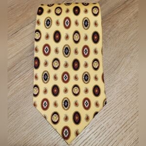 Vintage Tommy Hilfiger 100% Italian Silk Tie Made In The USA